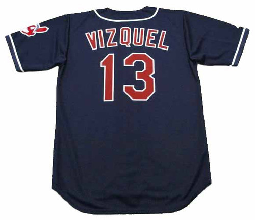 MAJESTIC | OMAR VIZQUEL Cleveland Indians 1997 Throwback