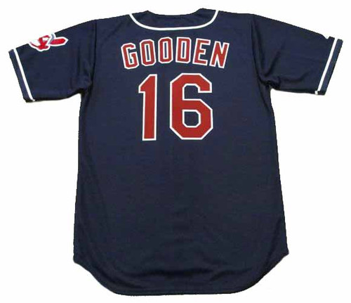Majestic Dwight Gooden New York Mets White Cooperstown Collection Cool Base Player Jersey