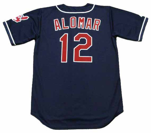 Vintage Cleveland Indians Shirt Adult XL Roberto Almomar Jersey MLB  Baseball 90s