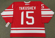 ALEXANDER YAKUSHEV USSR 1972 CCM Vintage Throwback Hockey Jersey