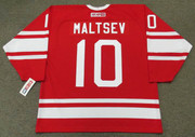 ALEXANDER MALTSEV USSR 1972 CCM Vintage Throwback Hockey Jersey