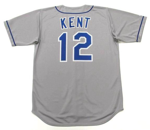 MAJESTIC  JEFF KENT Los Angeles Dodgers 2005 Throwback Baseball Jersey