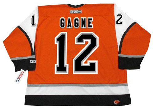 PHILADELPHIA FLYERS SIMON GAGNE REEBOK NHL HOCKEY JERSEY ADULT SMALL – The  Felt Fanatic