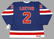 BRIAN LEETCH New York Rangers 1991 CCM Vintage Throwback NHL Hockey Jersey