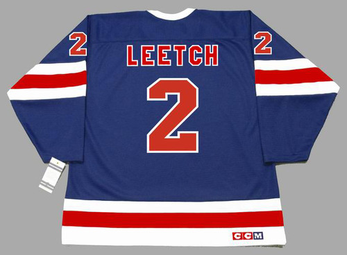CCM, Shirts, Brian Leetch Vintage Early 9s Ccm New York Rangers Jersey  Size M