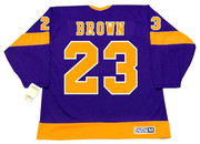 DUSTIN BROWN Los Angeles Kings 1970's CCM Vintage Throwback NHL Hockey Jersey