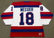 MARK MESSIER Indianapolis Racers K1 1978 WHA Throwback Hockey Jersey - BACK