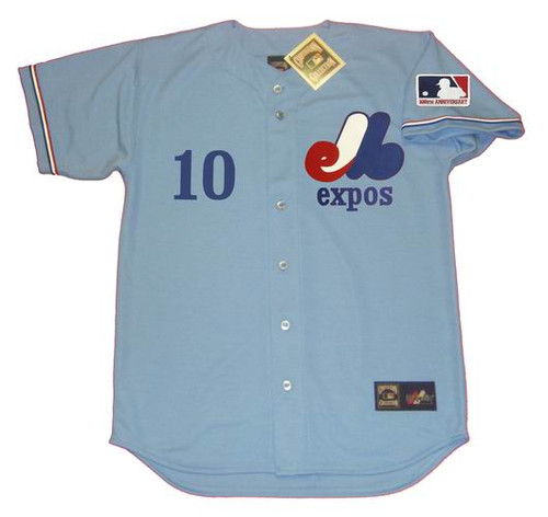 RUSTY STAUB  Montreal Expos 1969 Home Majestic Throwback Baseball Jersey