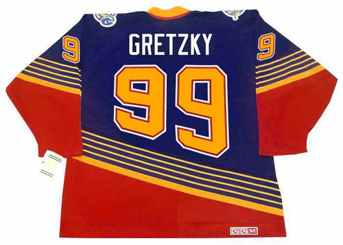 1995/96 Wayne Gretzky St Louis Blues Lee NHL T Shirt Size Large – Rare VNTG