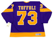 TYLER TOFFOLI Los Angeles Kings 1970's CCM Vintage Throwback NHL Hockey Jersey