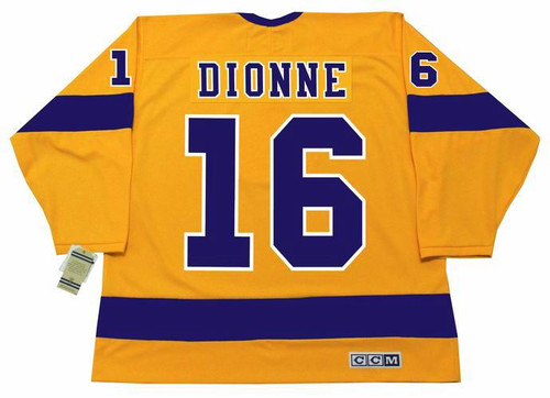 Marcel Dionne Signed Los Angeles Kings Purple Jersey / 4 Inscriptions –