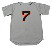 JOHNNY PESKY Detroit Tigers 1953 Majestic Cooperstown Away Baseball Jersey