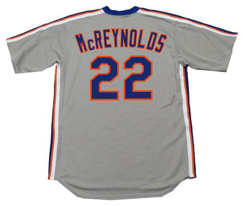 MAJESTIC  KEVIN MITCHELL New York Mets 1986 Cooperstown Baseball Jersey