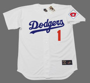 PEE WEE REESE Brooklyn Dodgers 1951 Majestic Home Throwback Baseball Jersey