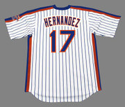 KEITH HERNANDEZ New York Mets 1986 Majestic Home Throwback Baseball Jersey