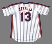 LEE MAZZILLI New York Mets 1986 Majestic Cooperstown Home Baseball Jersey