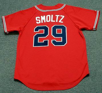 John Smoltz Atlanta Braves Throwback Baseball Jersey - 2 Styles