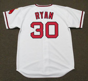 NOLAN RYAN California Angels 1972 Home Majestic Baseball Throwback Jersey - BACK