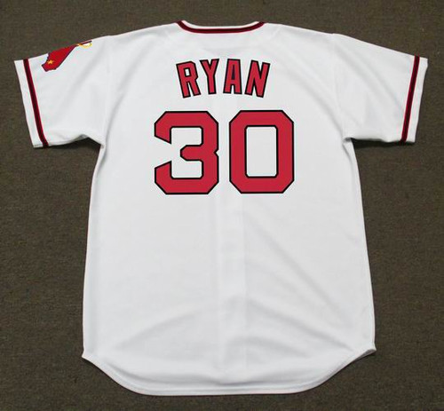 Angels No30 Nolan Ryan Pink Fashion Women's Stitched Jersey