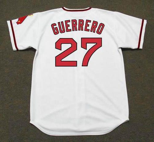 Vladimir Guerrero Hall of Fame Jersey (Small) Cream at  Men's  Clothing store