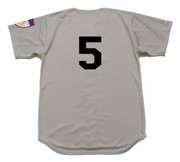 JOE DIMAGGIO New York Yankees 1951 Majestic Cooperstown Throwback Away Jersey