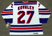 ALEX KOVALEV New York Rangers 1995 CCM Throwback NHL Hockey Jersey - BACK