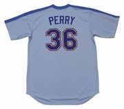 GAYLORD PERRY Seattle Mariners 1982 Majestic Cooperstown Away Baseball Jersey