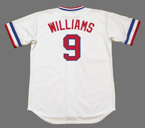 Texas Rangers Ted Williams Official White Replica Men's Majestic