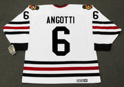 LOU ANGOTTI Chicago Blackhawks 1969 CCM Vintage Throwback NHL Hockey Jersey