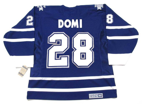 01-02 Pacific Private Stock Tie Domi Jersey Game Gear Maple Leafs 2001