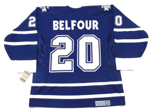 Ed Belfour Toronto Maple Leafs Vintage Koho Alternate Hockey 