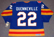 JOEL QUENNEVILLE Colorado Rockies 1980 CCM Vintage Throwback NHL Hockey Jersey