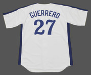 VLADIMIR GUERRERO Montreal Expos 1980's Majestic Cooperstown Home Baseball Jersey