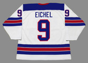 JACK EICHEL 2014 USA Nike Throwback Hockey Jersey - BACK