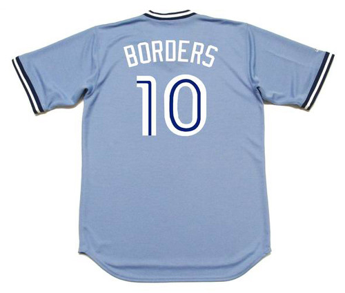 1994 Pat Borders Game Worn Toronto Blue Jays Jersey.  Baseball