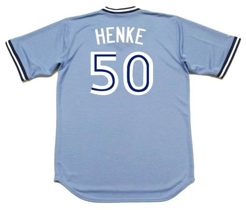 Vintage 80s Toronto Bluejays Tom Henke Jersey 50 Size Large 