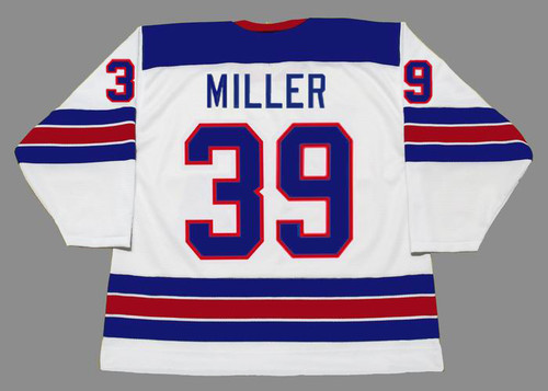 2014 Olympic Team USA No30 Ryan Miller White Stitched NHL Jersey