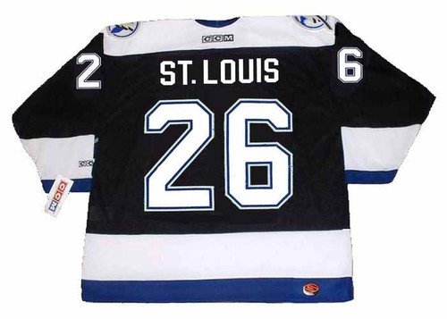 Martin St. Louis Tampa Bay Lightning Adidas Authentic Home NHL Vintage –