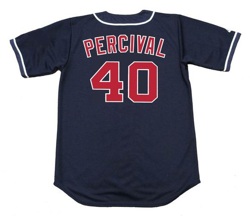 Majestic Anaheim Angels TROY PERCIVAL 2002 World Series Baseball Jerse –