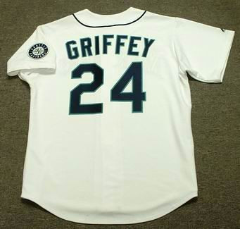 1997 Ken Griffey Jr. Mariners Baseball Jersey Made - Depop