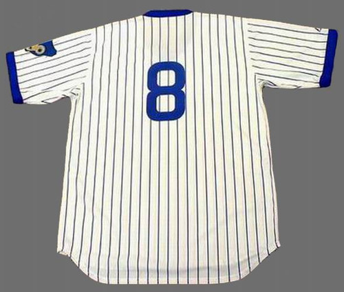 Ryne Sandberg Chicago Cubs Cooperstown White Pinstripe V-Neck Home