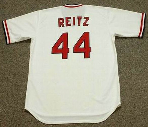 REGGIE SMITH St. Louis Cardinals 1975 Majestic Cooperstown Home Baseball  Jersey - Custom Throwback Jerseys