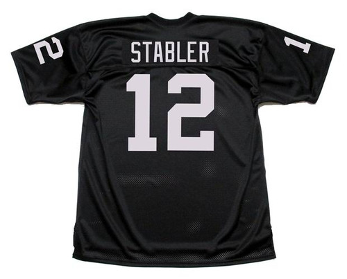 Ken Stabler Oakland Raiders Throwback Football Jersey – Best Sports Jerseys