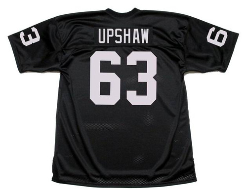 RAIDERSジャージ ブラック 63 UPSHAW OAKLAND RAIDERS GENE UPSHAW #63 MENS MITCHELL & NESS LEGACY