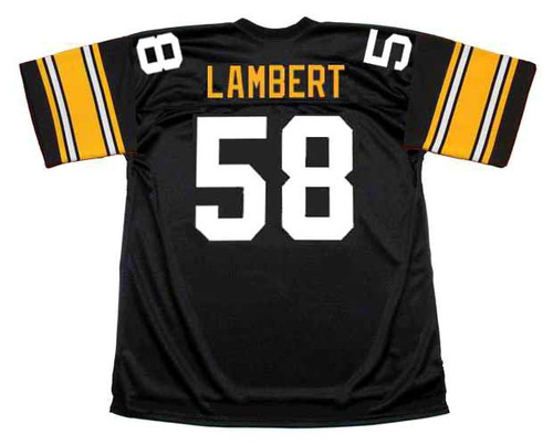 Jack Lambert Pittsburgh Steelers Mitchell & Ness Retired Player Name &  Number Long Sleeve Top - Black