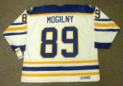 ALEXANDER MOGILNY 1992 Home CCM Vintage NHL Buffalo Sabres Throwback Jersey - BACK