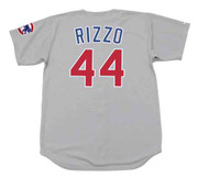 Anthony Rizzo 2016 Chicago Cubs Majestic MLB Throwback Away Jersey - BACK