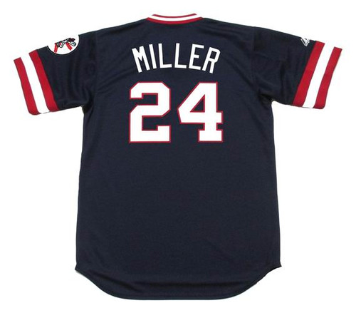 Andrew Miller Miller Time Cleveland Indians Majestic 2018 Players'  Weekend Authentic Jersey - Red/Navy