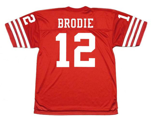 JOHN BRODIE San Francisco 49ers 1973 Home Throwback NFL