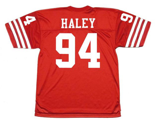 Charles Haley 1988 San Francisco 49ers Throwback NFL Football Jersey